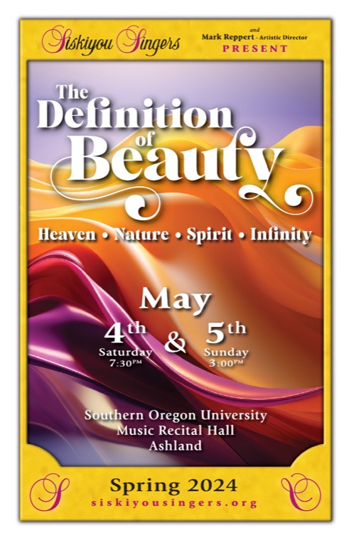 Concert program cover — The Definition of Beauty, May 4 and 5, 2024